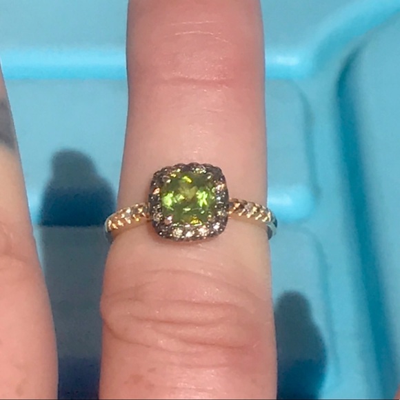 ❌❌❌SOLD❌❌❌NWT / APPRAISAL LORENZO JEWELRY LIMITED PERIDOT,GENUINE DIAMOND RING. - Picture 9 of 14